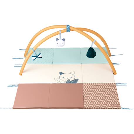 Tapis d'éveil évolutif et sensoriel Terracotta, bleu clair, beige 5 - vertbaudet enfant 