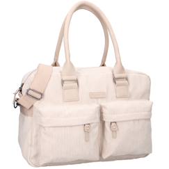 Puériculture-Sac à langer en velours côtelé sable