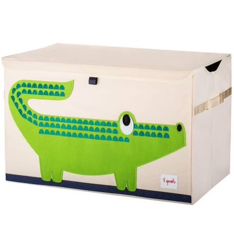 Coffre à jouets crocodile Vert 1 - vertbaudet enfant 