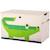Coffre à jouets crocodile Vert 1 - vertbaudet enfant 