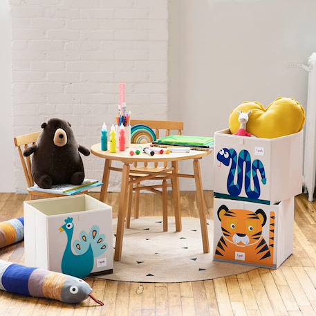 Cube de rangement tigre Orange 3 - vertbaudet enfant 