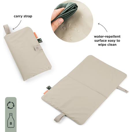 Tapis à langer pliable sable Sable 3 - vertbaudet enfant 