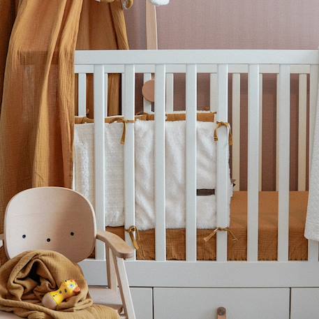 Tour de lit adaptable boubou Beige, marron 3 - vertbaudet enfant 