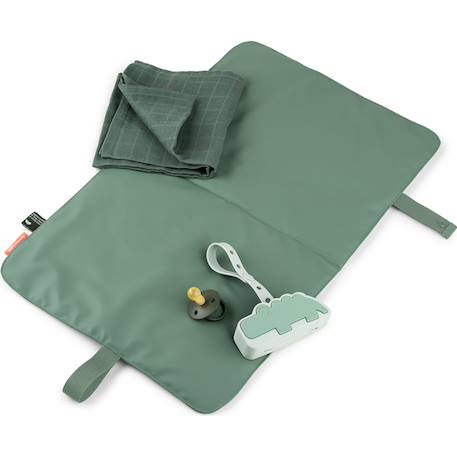 Tapis à langer pliable vert Vert 2 - vertbaudet enfant 
