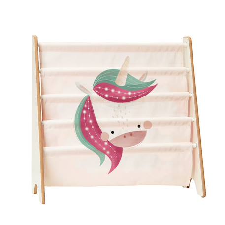 Étagère à livres sparkly la licorne Violet 1 - vertbaudet enfant 