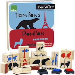 Coffret tampons pompon  - vertbaudet enfant