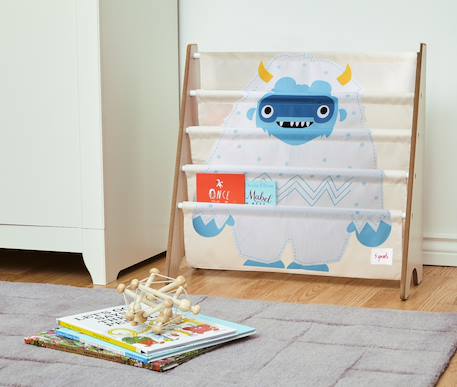 Rangement livres yéti Blanc 2 - vertbaudet enfant 