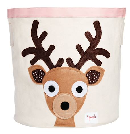 Sac à jouets cerf Marron 1 - vertbaudet enfant 