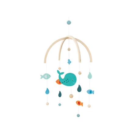 Mobile baleine Beige 1 - vertbaudet enfant 