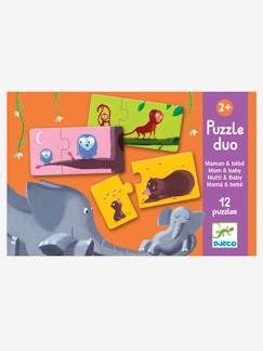 cadeaux-anniversaire-Jouet-Jeux éducatifs-Puzzle duo Maman et Bébé DJECO