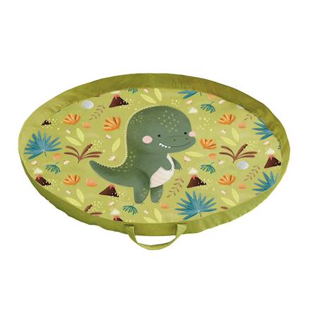 Sac pour tapis de jeu cracky le dinosaure Vert 1 - vertbaudet enfant 