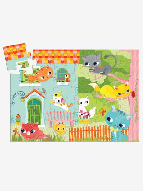 Puzzle Pachat et ses amis 24 pièces multicolore 2 - vertbaudet enfant 