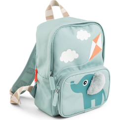 Sac à dos enfant canvas elphee bleu  - vertbaudet enfant