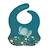 Bavoir en silicone chewy l'éléphant Bleu 1 - vertbaudet enfant 