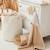 Cape de bain bambou + gant caramel forest (70 x 70 cm) Beige, écru+Vert 2 - vertbaudet enfant 