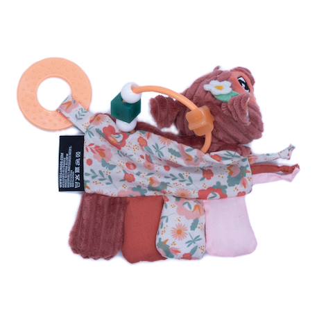 Hochet d'activités mélimélos la biche Rose 2 - vertbaudet enfant 