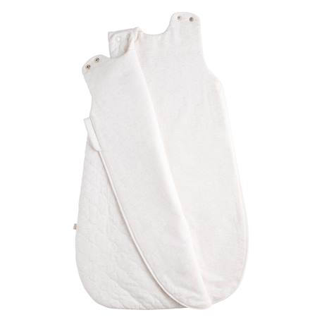 Gigoteuse douillette bébé en coton matelassé - petit coeur Beige+Rose 3 - vertbaudet enfant 
