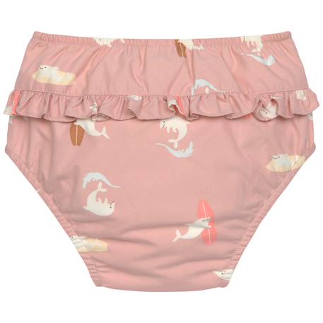 Maillot de bain couche dauphin pêche (19-24 mois) Pêche 2 - vertbaudet enfant 