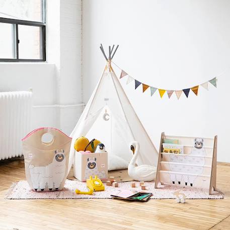 Panier à linge lama Blanc 3 - vertbaudet enfant 