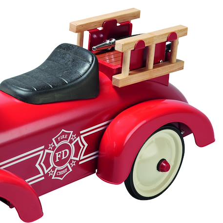Porteur pompiers Rouge 2 - vertbaudet enfant 