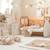 Cape de bain bambou + gant caramel forest (70 x 70 cm) Beige, écru+Vert 3 - vertbaudet enfant 