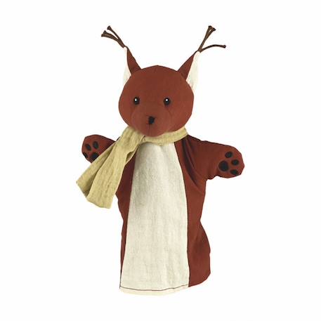 Marionnette écureuil Marron 1 - vertbaudet enfant 