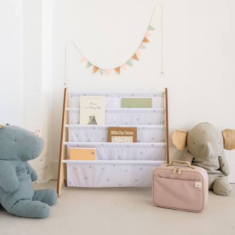 Bibliothèque enfant myrtilles gris Gris 3 - vertbaudet enfant 