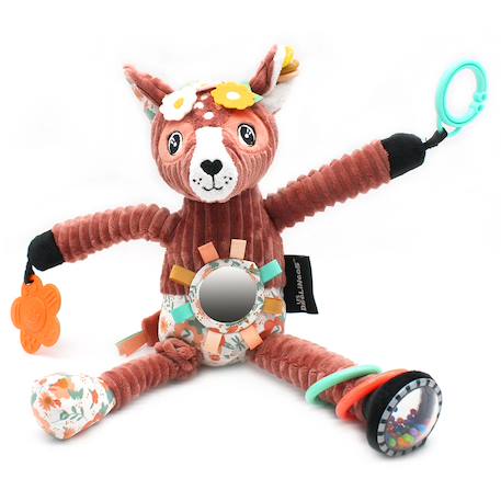 Peluche d'activités nomade Rouge 1 - vertbaudet enfant 