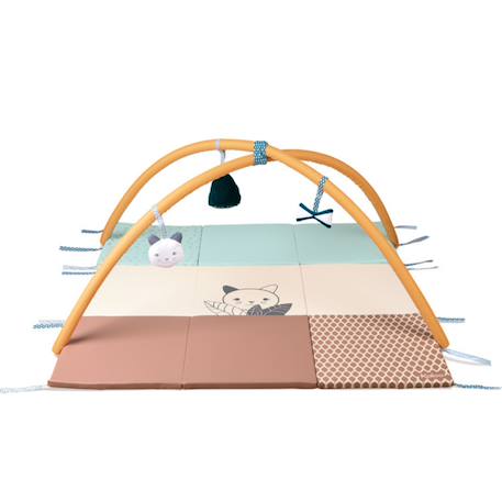 Tapis d'éveil évolutif et sensoriel Terracotta, bleu clair, beige 4 - vertbaudet enfant 