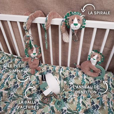 Spirale d'activités Marron 3 - vertbaudet enfant 