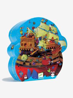 Jouet-Jeux éducatifs-Puzzles-Puzzle Le bateau de Barberousse  54 pièces DJECO