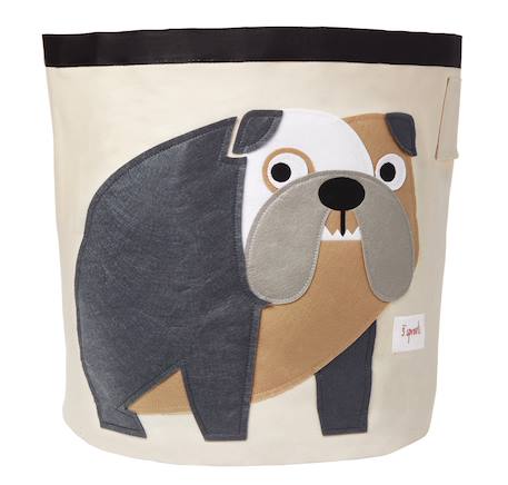 Sac à jouets bulldog Gris 1 - vertbaudet enfant 