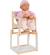 Chaise haute poupée avec table 2 en 1 Beige 3 - vertbaudet enfant 