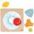Spirographe en bois Beige 1 - vertbaudet enfant 