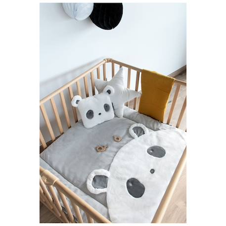 Tapidou panda Gris 2 - vertbaudet enfant 