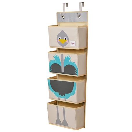 Rangement mural autruche Gris 3 - vertbaudet enfant 