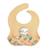 Bavoir en silicone gnawy le paresseux Beige 1 - vertbaudet enfant 