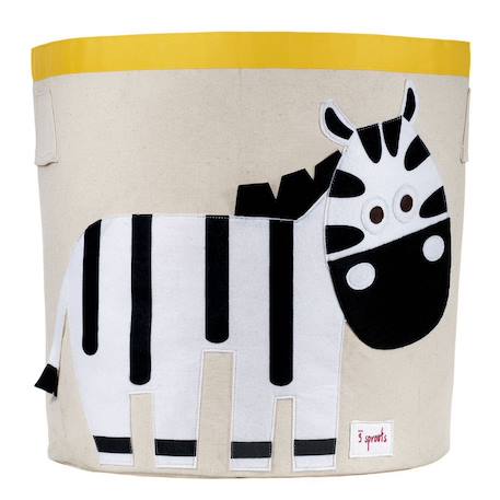 Sac à jouets zèbre Blanc 1 - vertbaudet enfant 