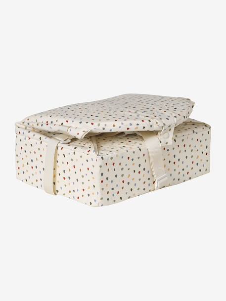 Rehausseur de chaise beige imprimé+Cherry+dans les bois+green forest+gris+Minisaurus+Mon coeur+Oies+rayé blanc 31 - vertbaudet enfant 
