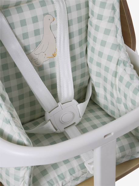 Chaise haute évolutive WOODYNEST beige 7 - vertbaudet enfant 