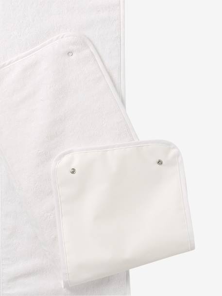 Lot de 2 serviettes de rechange pour tapis à langer nomade écru 3 - vertbaudet enfant 