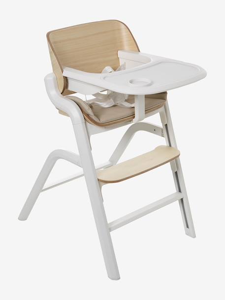 Chaise haute évolutive WOODYNEST beige 3 - vertbaudet enfant 