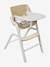 Chaise haute évolutive WOODYNEST beige 3 - vertbaudet enfant 