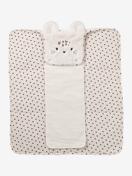 Tapis à langer de voyage Lovely léo+ourson 2 - vertbaudet enfant 