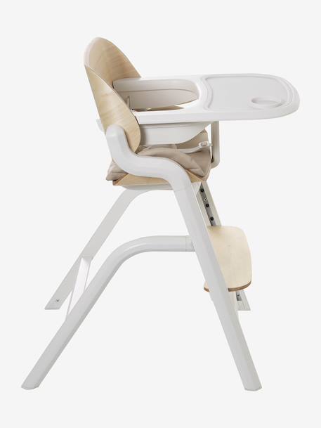 Chaise haute évolutive WOODYNEST beige 9 - vertbaudet enfant 