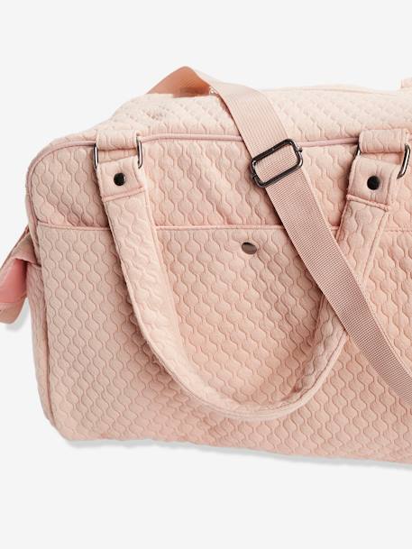 Sac à langer Journée multipoches rose poudré 3 - vertbaudet enfant 
