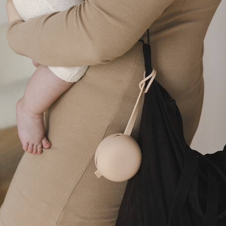 Boîte à sucette en silicone difrax lovi Beige+Vert 3 - vertbaudet enfant 