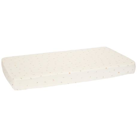 Drap housse forest treasures (70 x 140-150 cm) Blanc, bleu+Rose 2 - vertbaudet enfant 