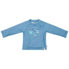 T-shirt de bain anti-uv manches longues ocean blue (3-4 ans)  - vertbaudet enfant