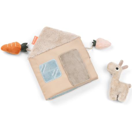 Livre d'éveil deer friends Multicolore+Sable 7 - vertbaudet enfant 